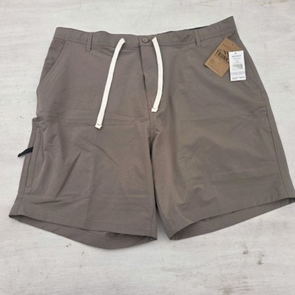 Mens Trunks 360 Utility Short Khaki Size 38 Quick Dry Technology Easy Care EUC